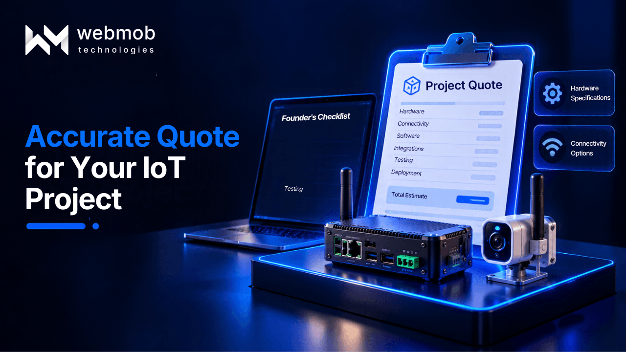 Getting an Accurate Quote for Your IoT Project: A Founder’s Checklist.